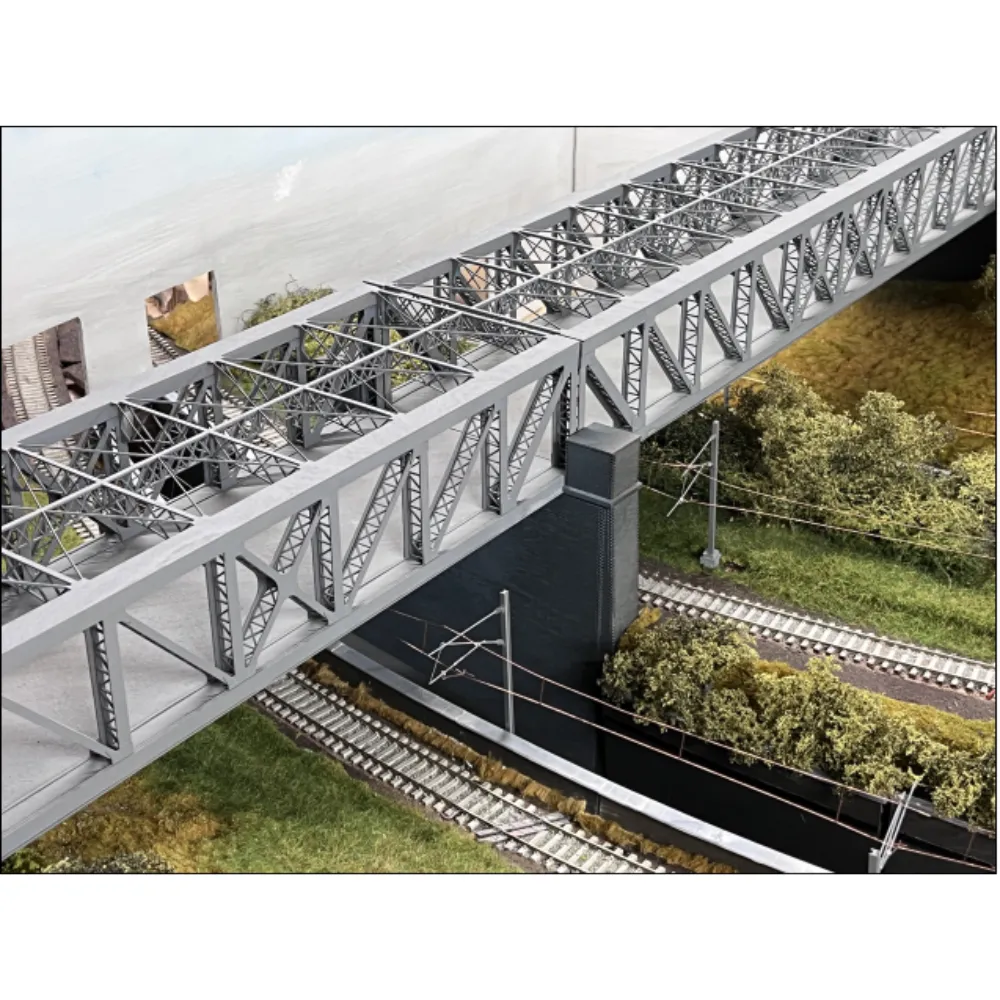 PJM Models GCR Birdcage Bridge byggsats OO-skala bro murar
