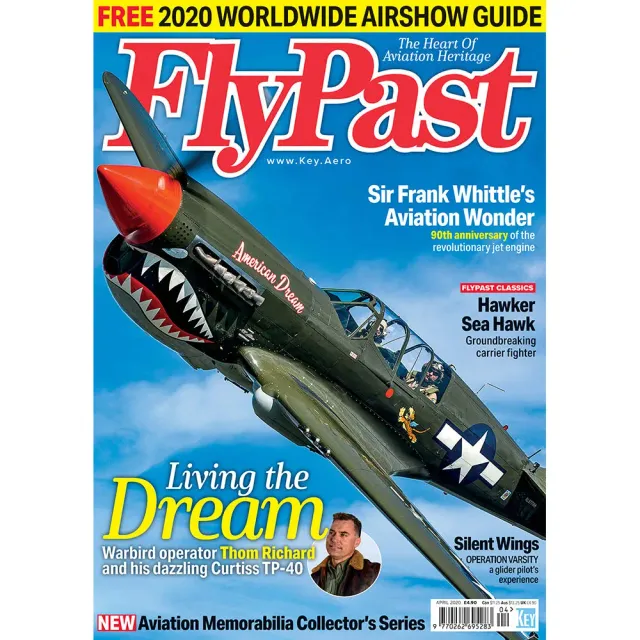 FlyPast april 2020 tidning TP-40 Warhawk