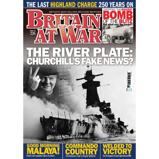 Britain at War tidning februari 2026 floden