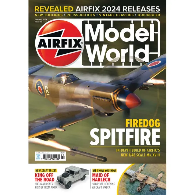 Airfix Model World February 2024 tidning läsexemplar
