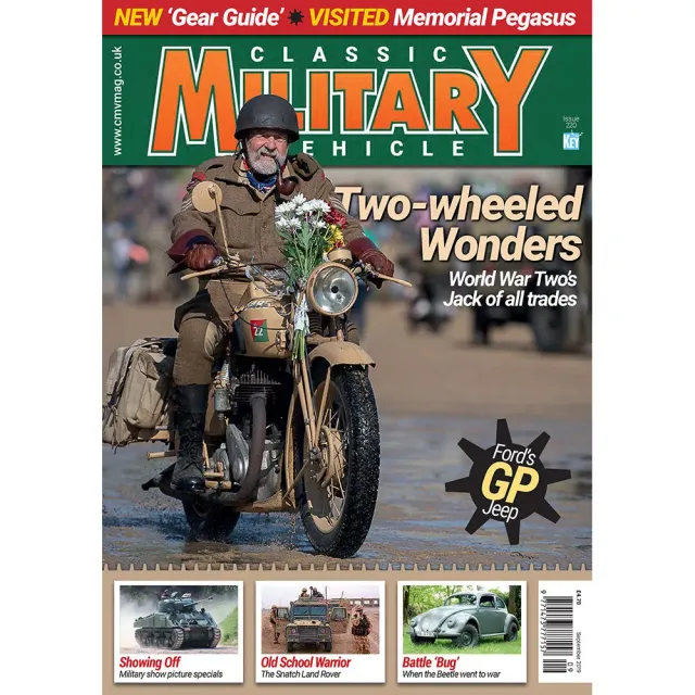 Classic Military Vehicle september 2019 tidning back issue Snatch