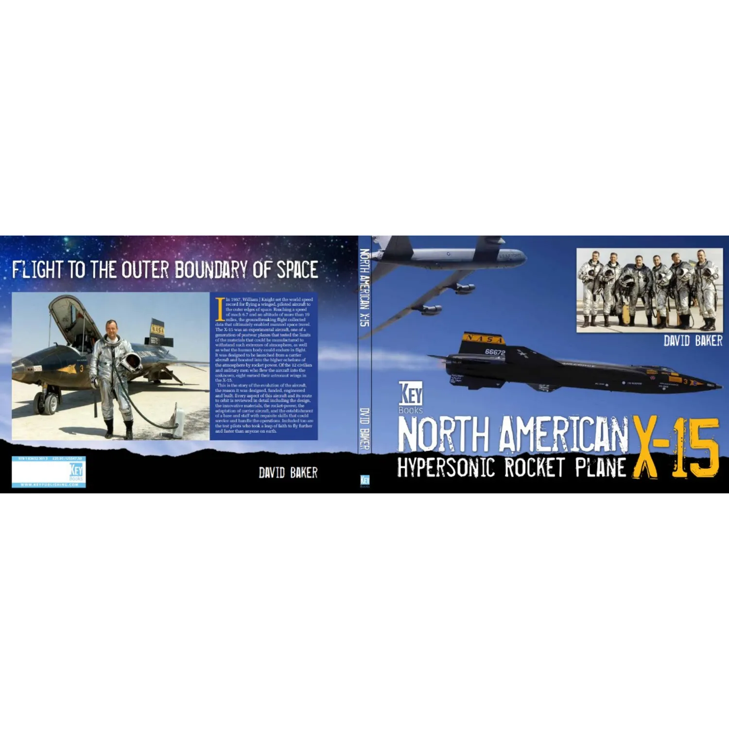 Key Books North American X-15 bok raketplan