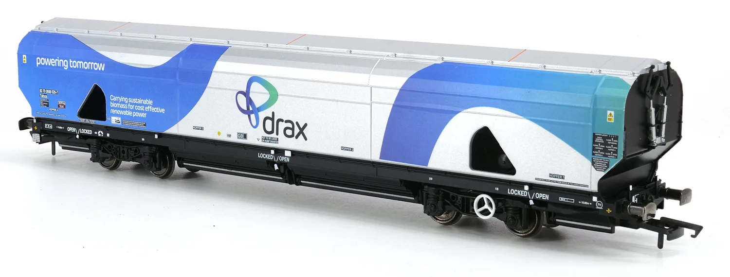 Hornby Drax Biomass IIA-D Powering Tomorrow Pack 2 modellvagnar OO