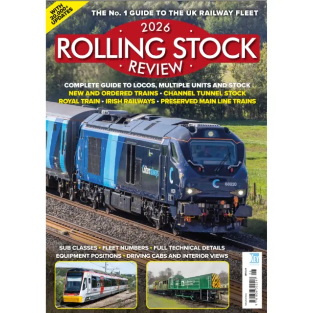 Rolling Stock Review 2026 årsbok brittiska tåg