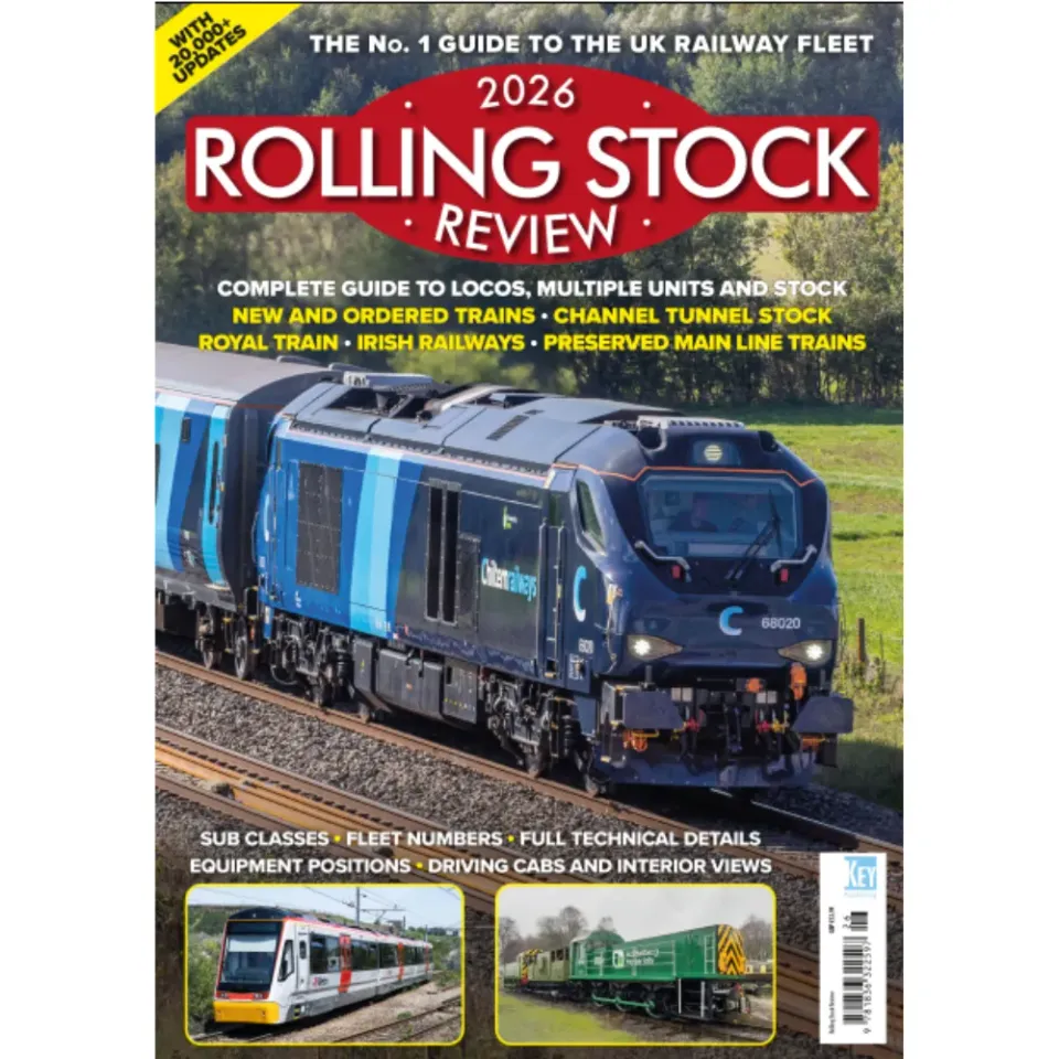 Rolling Stock Review 2026 årsbok brittiska tåg