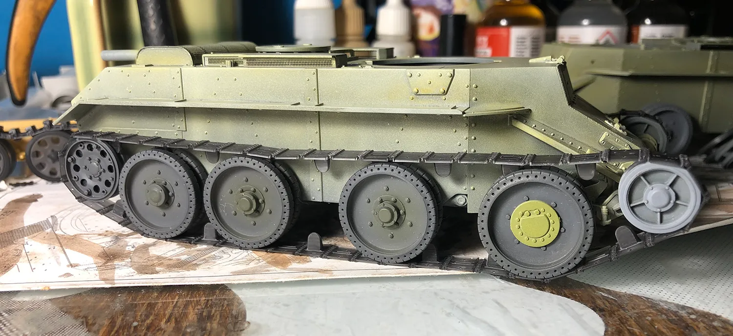 Rossagraph QuickTracks T-35133 larvband BT-7 BT-42 1:35 Tamiya