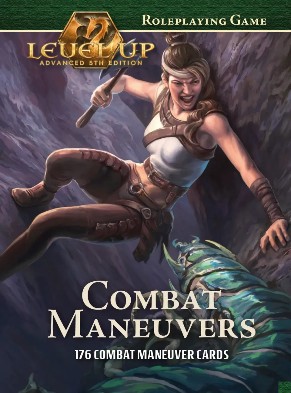 EN Publishing Level Up Combat Maneuvers kortlek A5E 176 kort