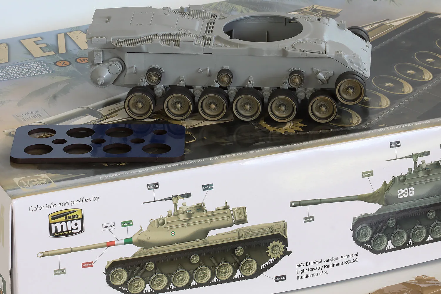 Rossagraph QuickWheel QW-187 M47 mask 1:35 Takom