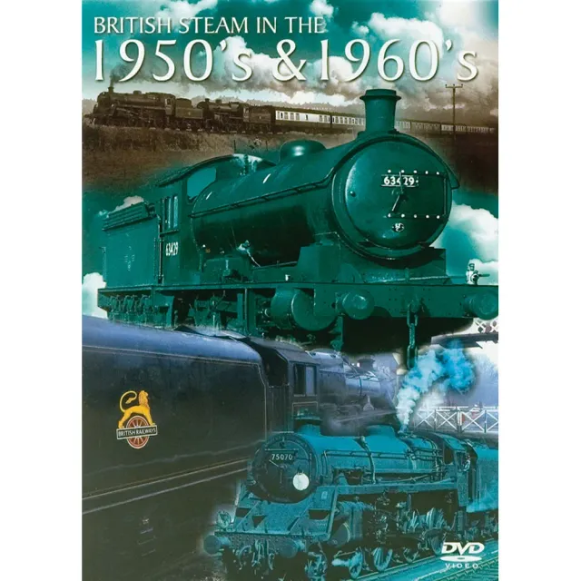 British Steam in the 1950's and 1960's DVD-film ånglok