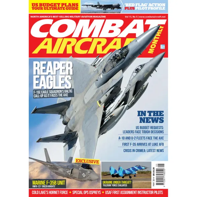 Combat Aircraft May 2014 tidning F-15