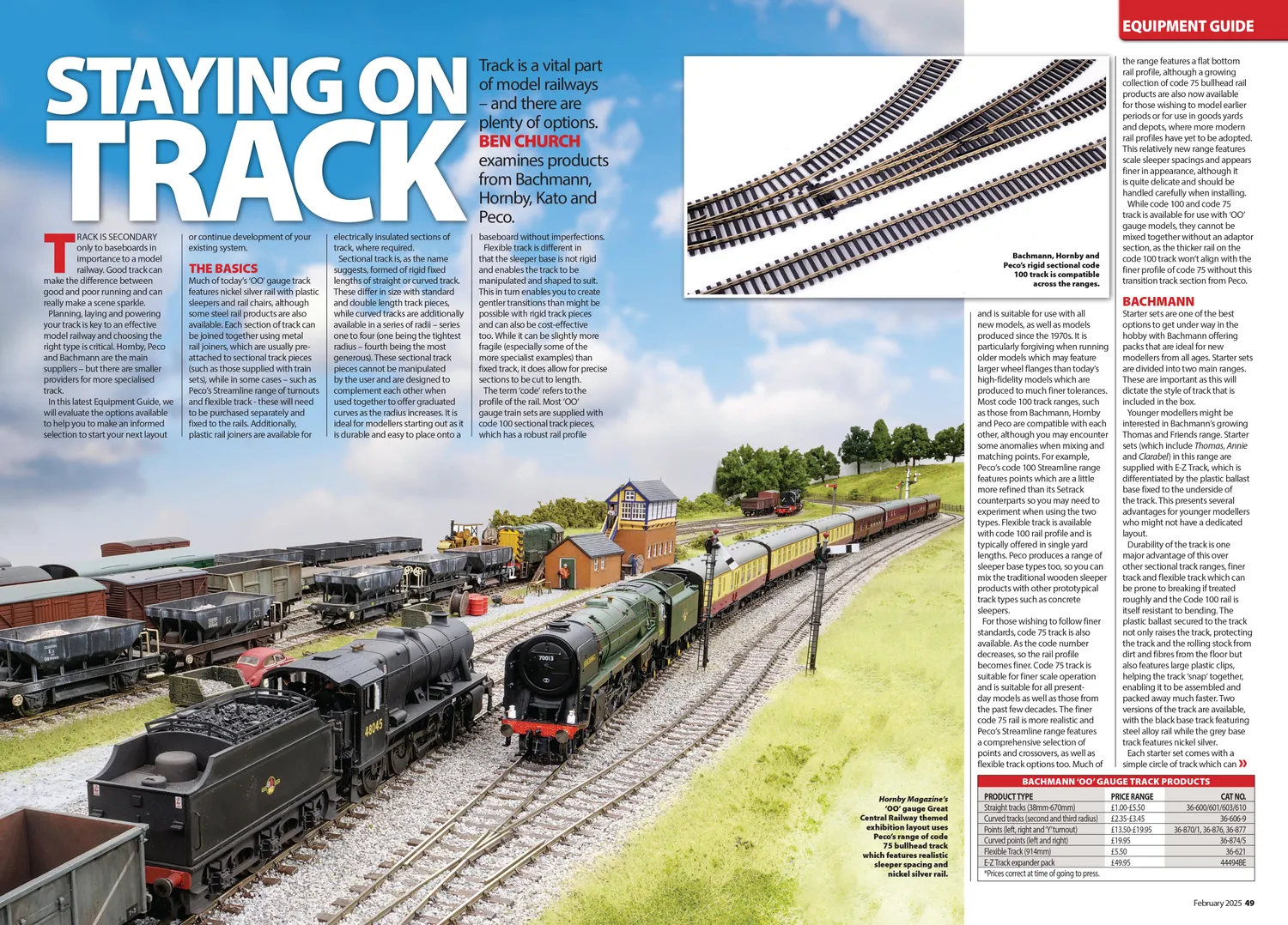 Hornby Magazine February 2025 tidning februarinummer