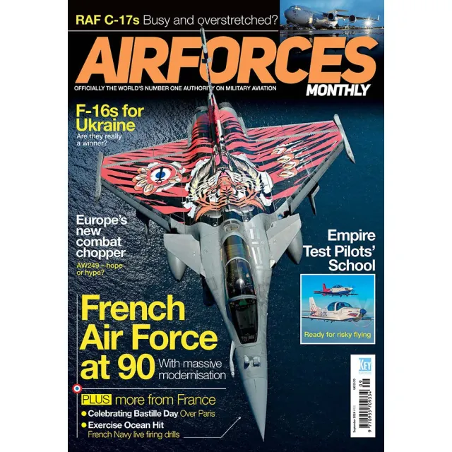 AirForces Monthly september 2024 tidning lösnummer