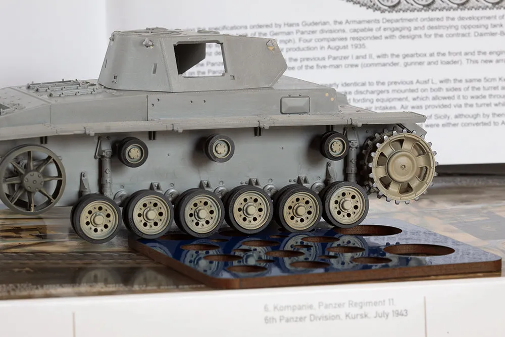 Rossagraph QuickWheel QW-256 målningsmask Pz.Kpfw III 1:35