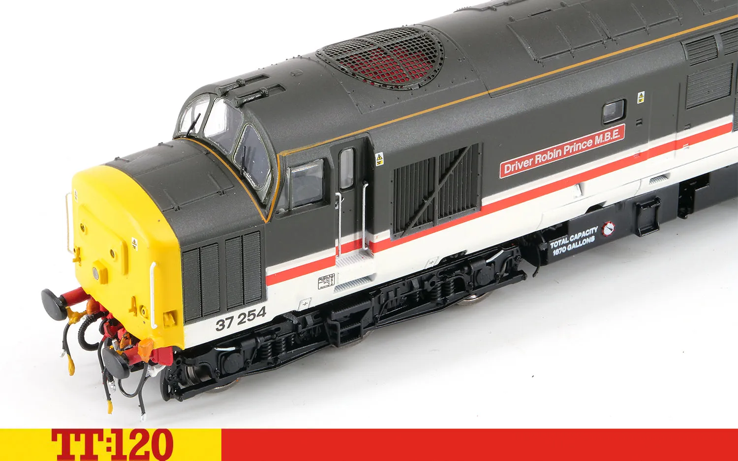 Hornby TT:120 Class 37 37254 modellok InterCity