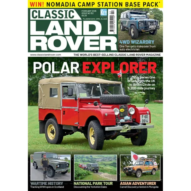 Classic Land Rover februari 2026 tidning – Series One