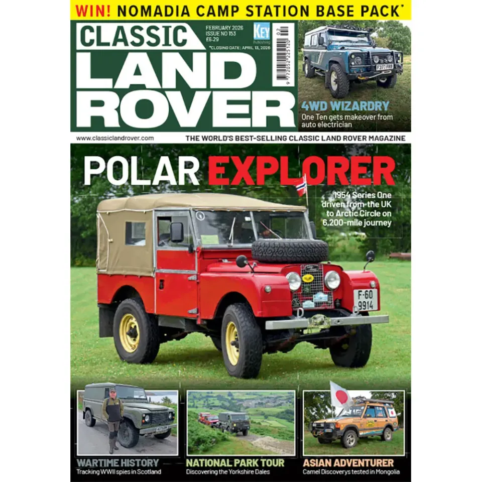 Classic Land Rover februari 2026 tidning – Series One