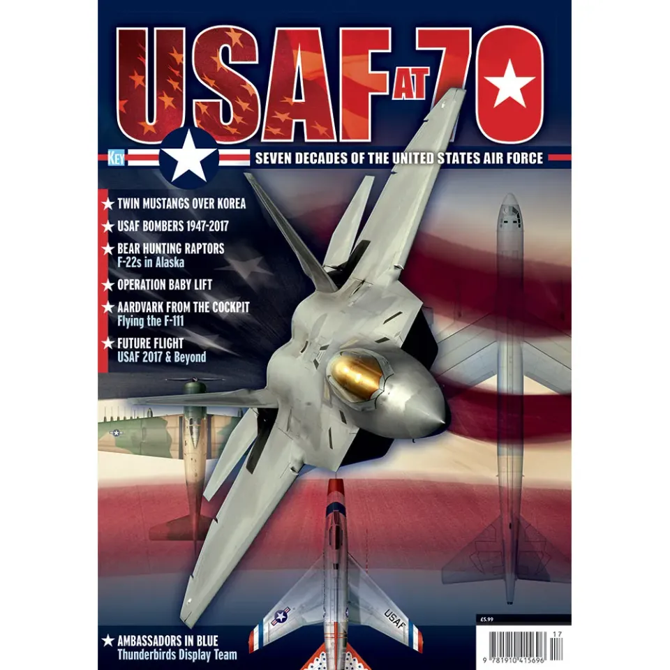 Aviation Archive USAF at 70 tidning 100 sidor