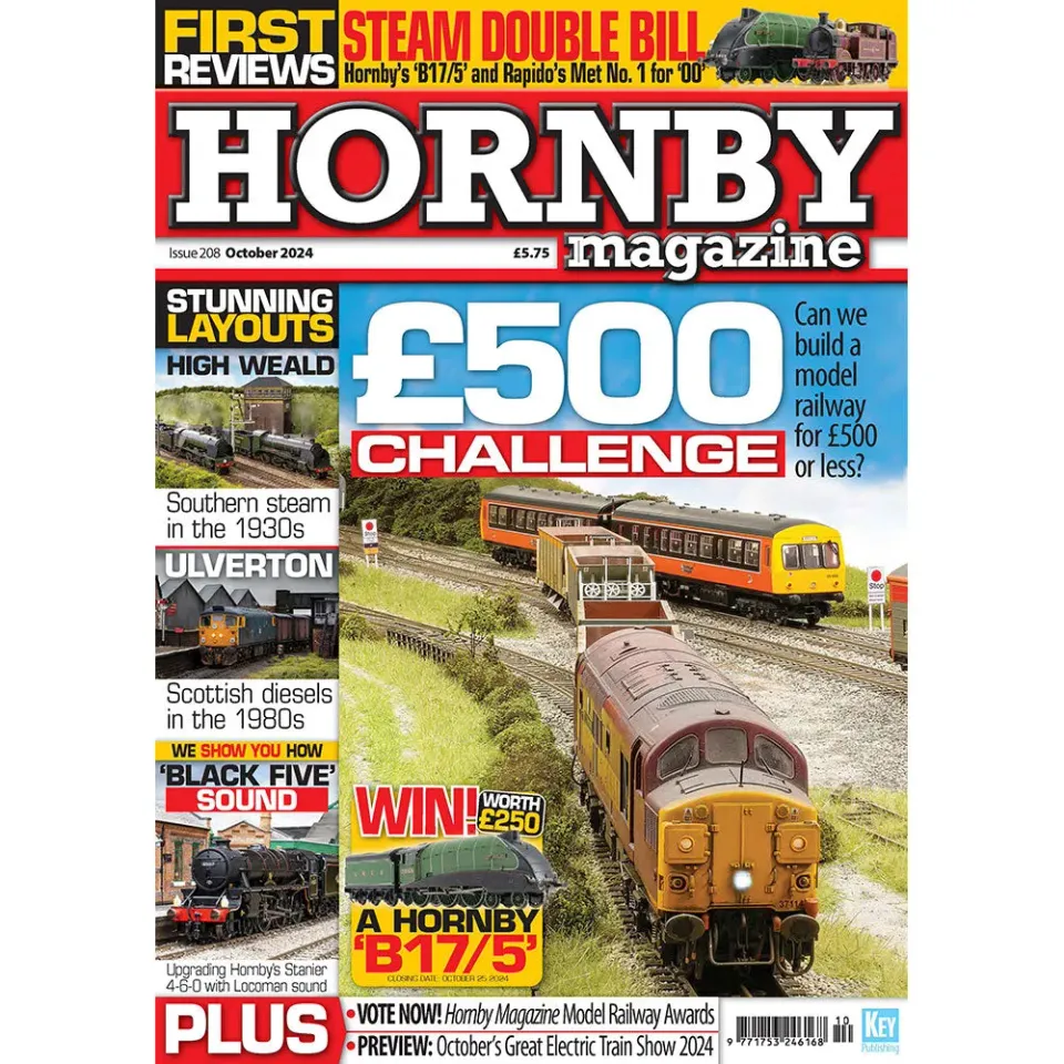 Hornby Magazine Oktober 2024 tidning 180 sidor