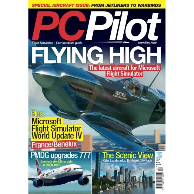 PC Pilot juli/aug 2021 tidning – flygsimulering