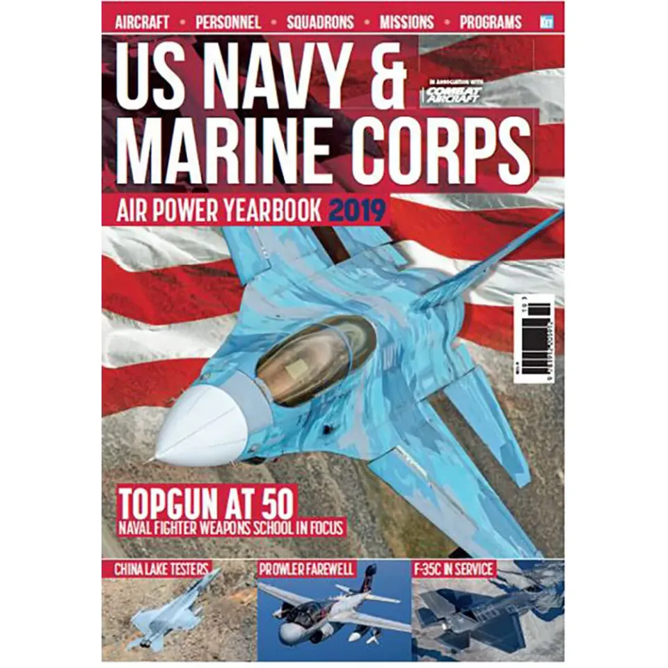 US Navy Marine Corps Air Power Yearbook 2019 tidning marin flyg