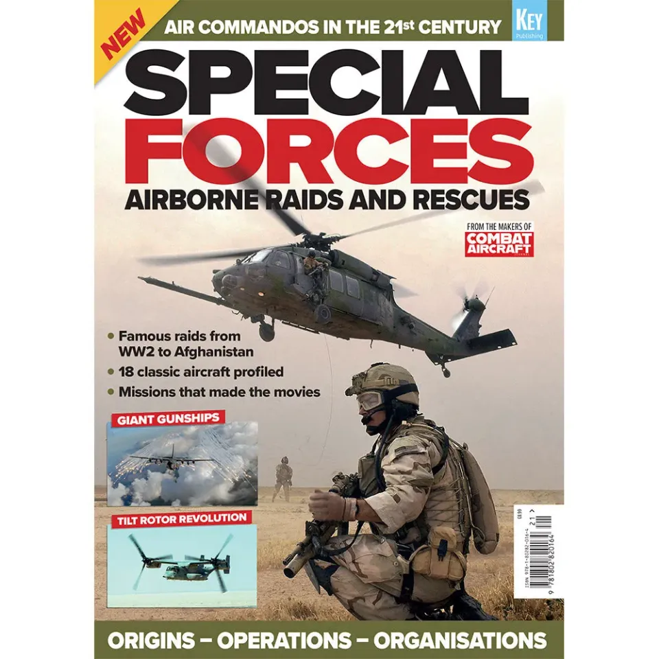 Special Forces Airborne Raids bookazine lösnummer