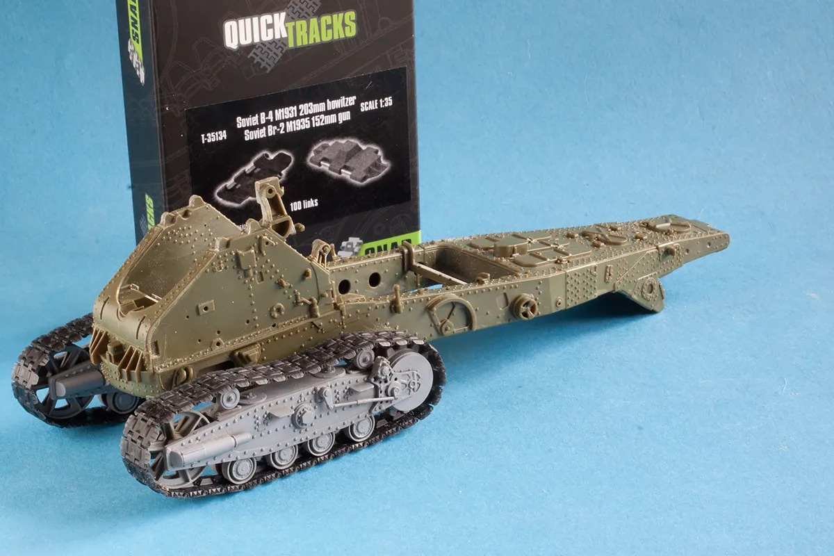 Rossagraph QuickTracks T-35134 larvband B-4 haubits resin
