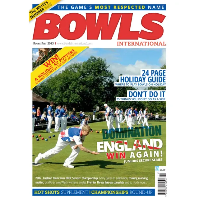 Bowls International november 2013 tidning lösnummer bowls