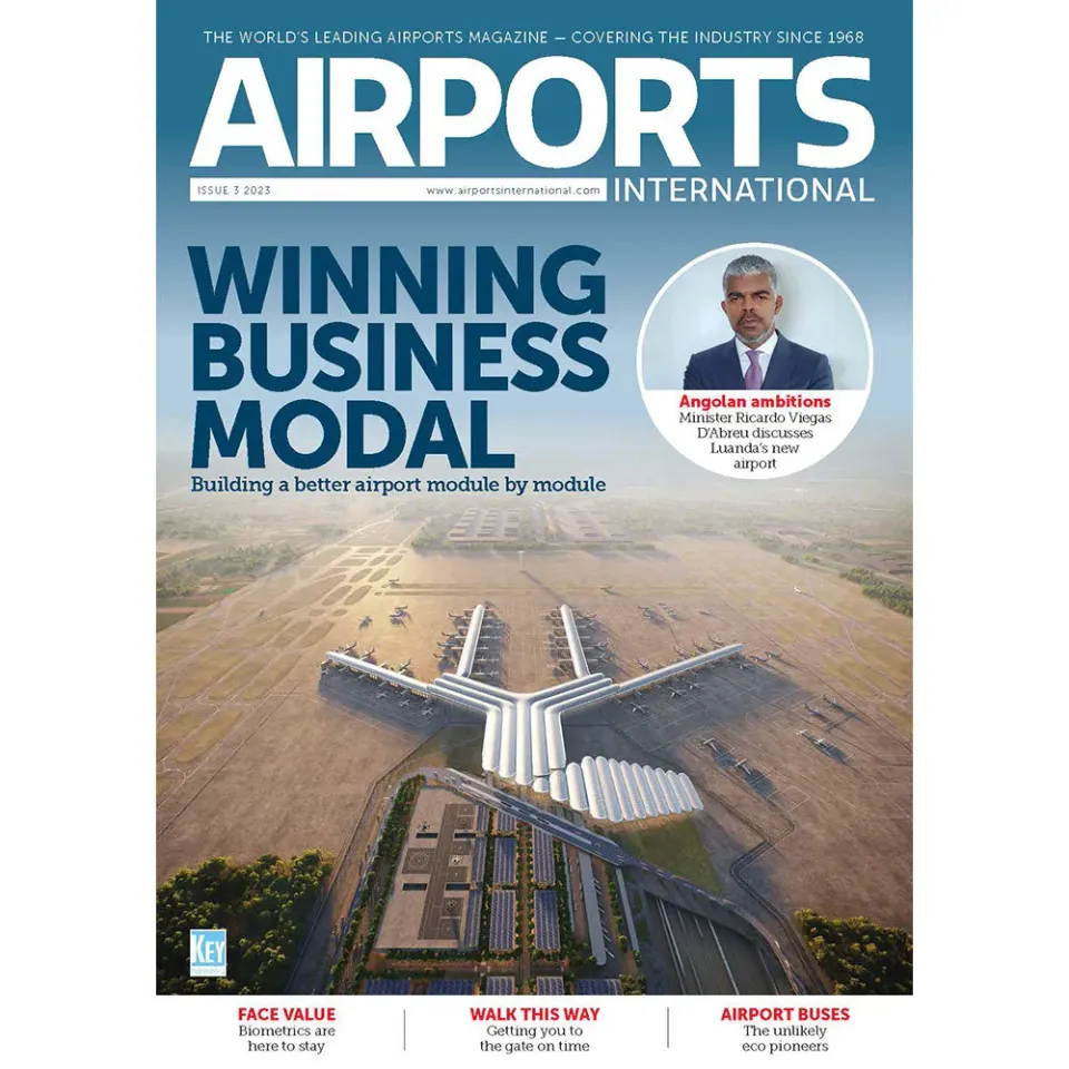 Airports International 3 2023 tidning flygplats