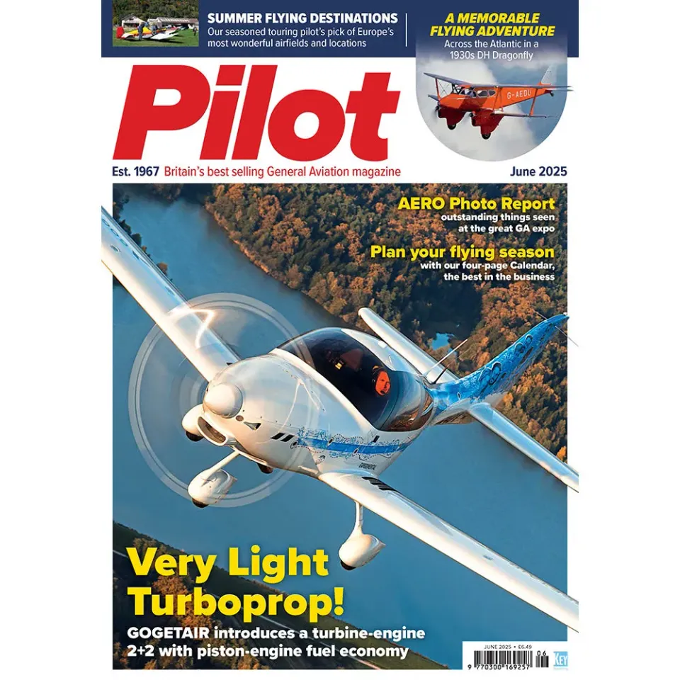 Pilot Magazine juni 2025 tidning lösnummer flyg