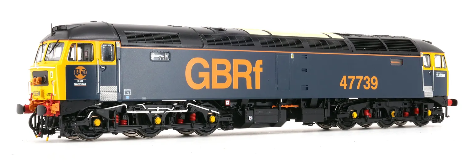 Cavalex Class 47 47739 lok GBRf blå DCC-ready