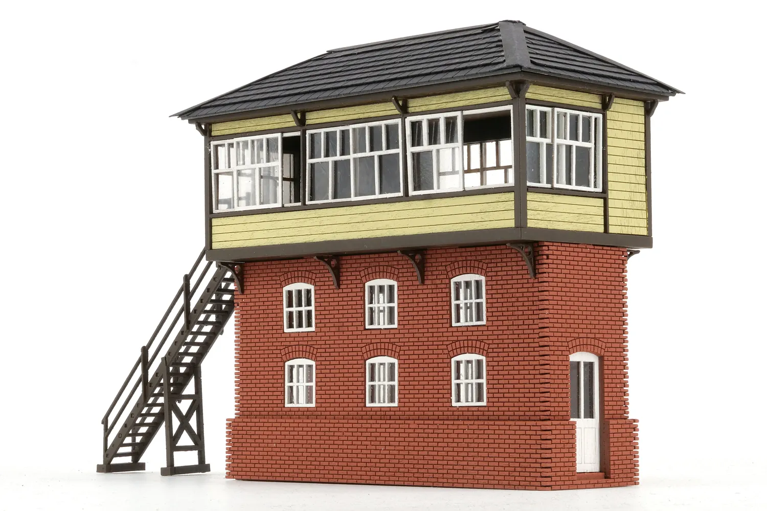 PJM Models Yarnton Signalbox byggsats OO laserskuren