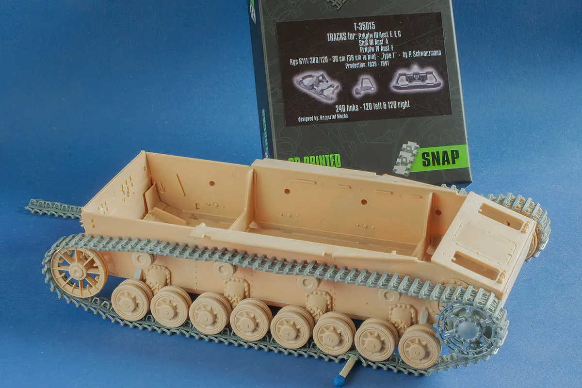 ROSSAGRAPH QuickTracks T-35015 larvband Pz III typ 1
