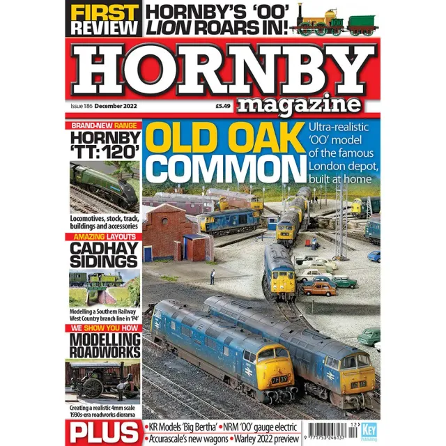 Hornby Magazine december 2022 tidning med kalender
