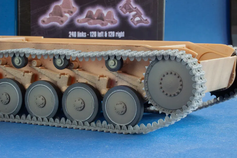 Rossagraph QuickTracks T-35012 larvband Panzer II 1/35