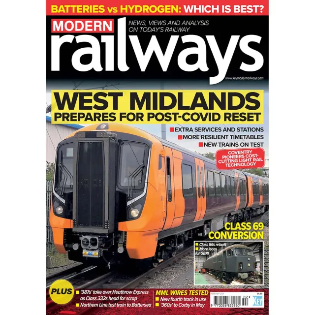 Modern Railways February 2021 tidning lösnummer