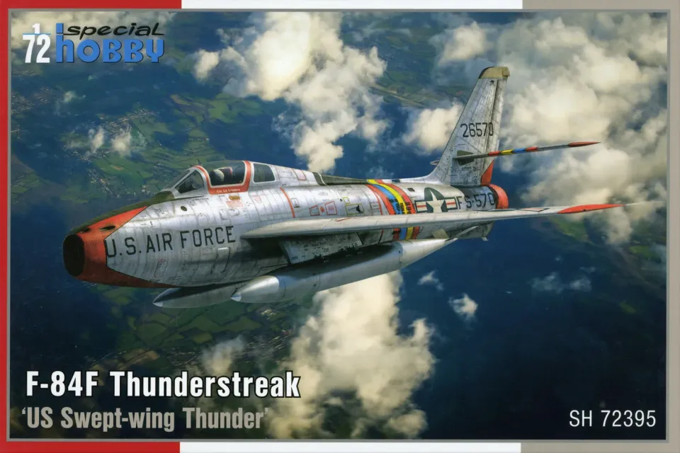Special Hobby F-84F 1/72 modellbyggsats med masker