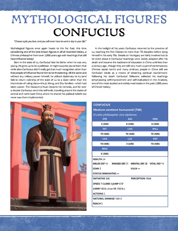 EN Publishing Confucius WOIN rollspel pdf mytologisk