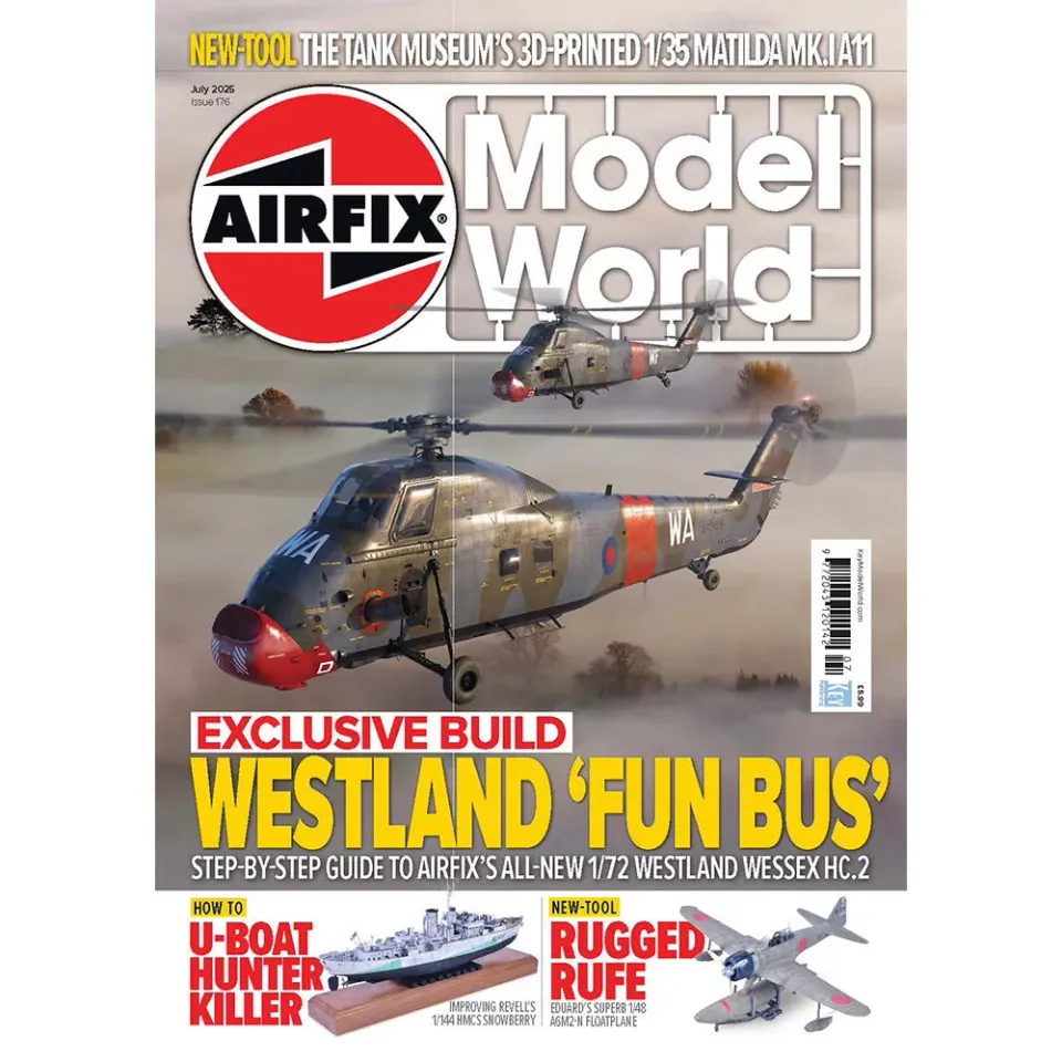 Airfix Model World juli 2025 tidning lösnummer modellbygge