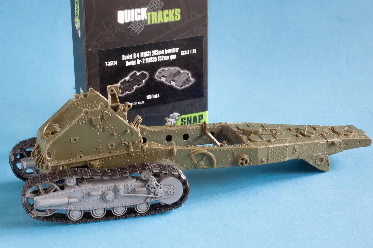 Rossagraph QuickTracks T-35134 larvband B-4 haubits resin