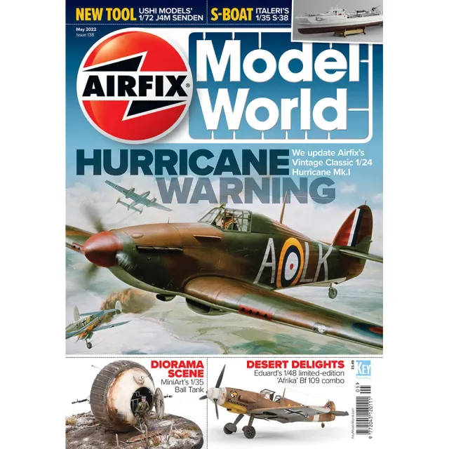 Airfix Model World maj 2022 tidning Hurricane