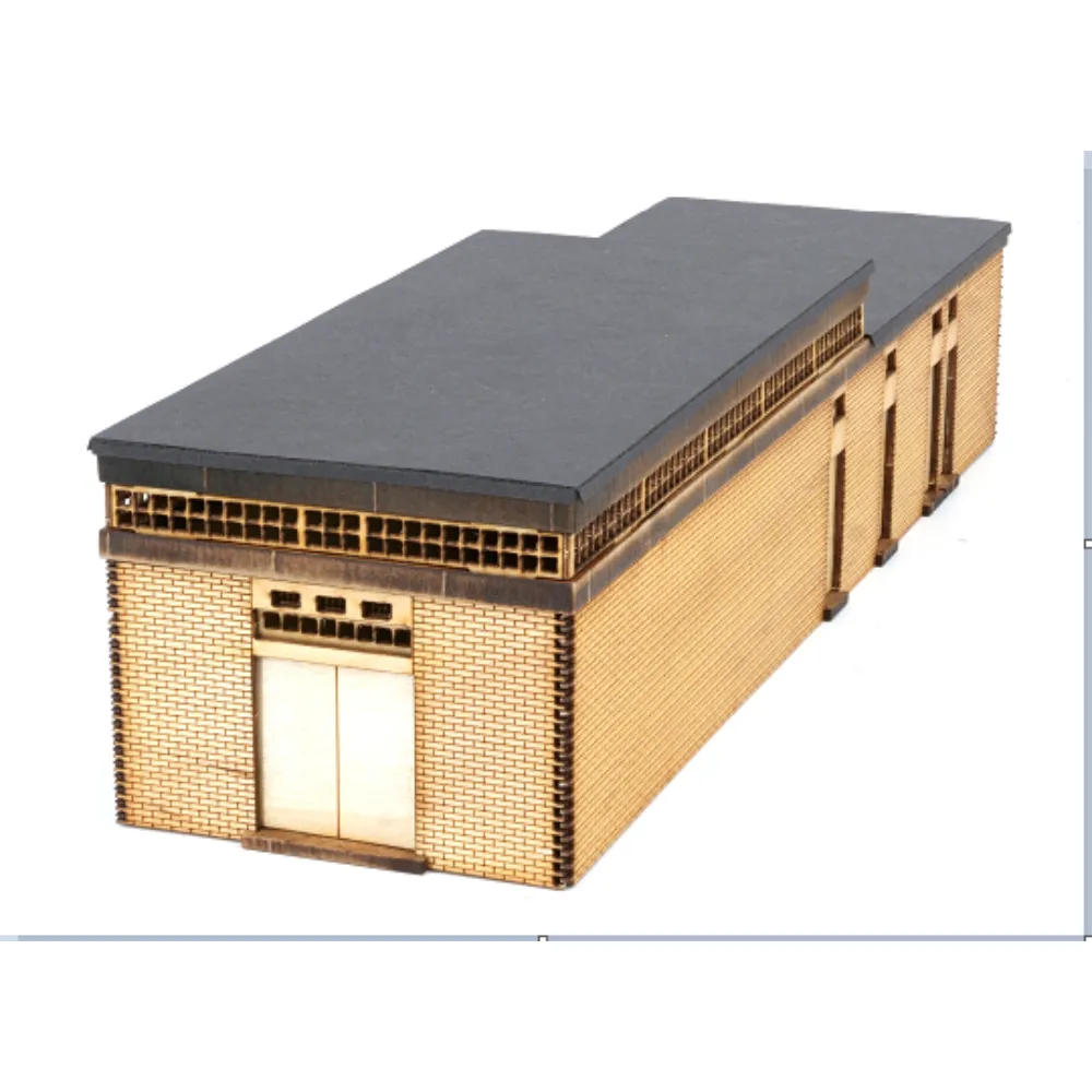 PJM Models WCML Relay Room 00 byggsats OO plywood