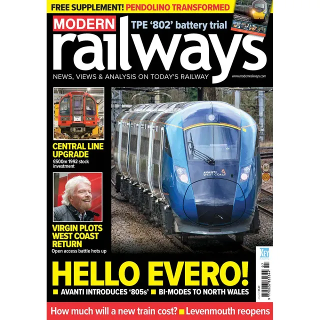 Modern Railways juli 2024 tidning lösnummer järnväg