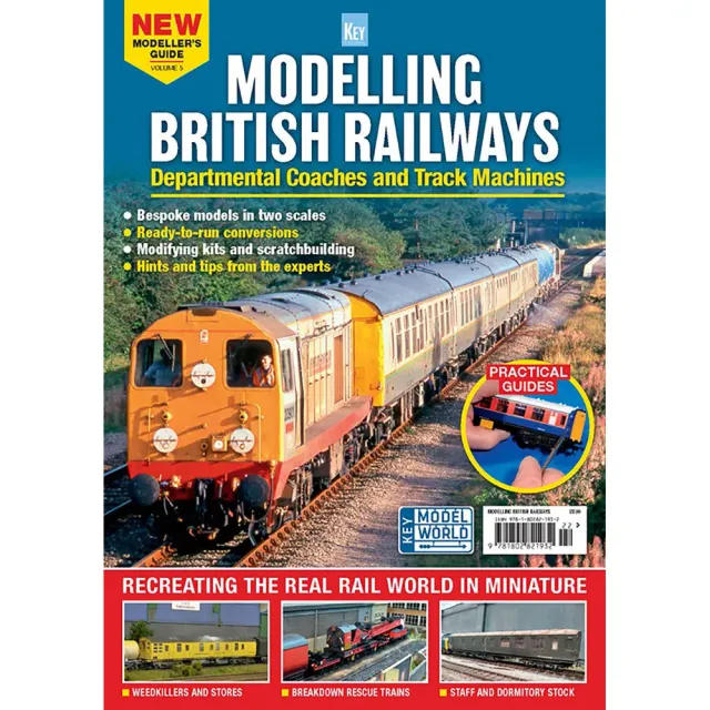 Modelling British Railways bok departmental coaches spår