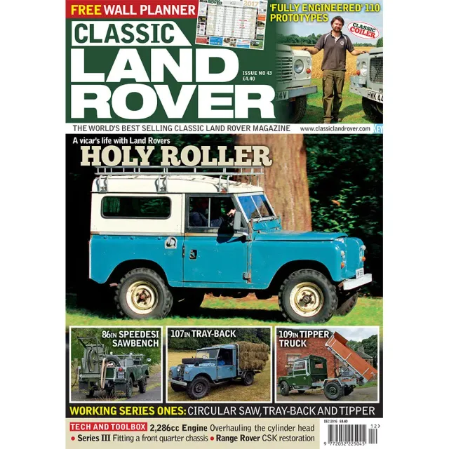 Classic Land Rover december 2016 tidning lösnummer