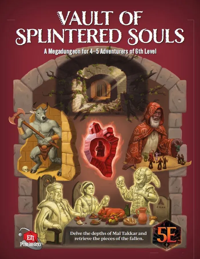 EN Publishing Vault of Splintered Souls äventyr softcover 6-10
