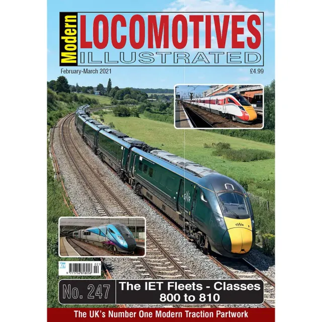 Modern Locomotives Illustrated nr 247 tidning Class 8xx