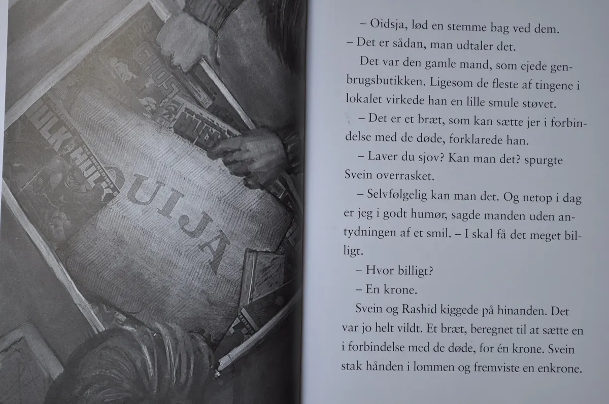 ABC Forlag Den døde onkel bok dansk utgåva