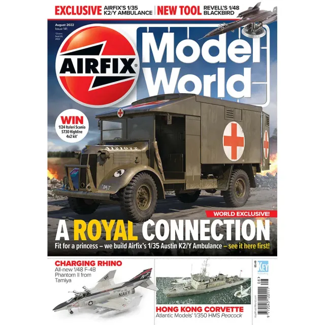 Airfix Model World augusti 2022 lösnummer byggtidning