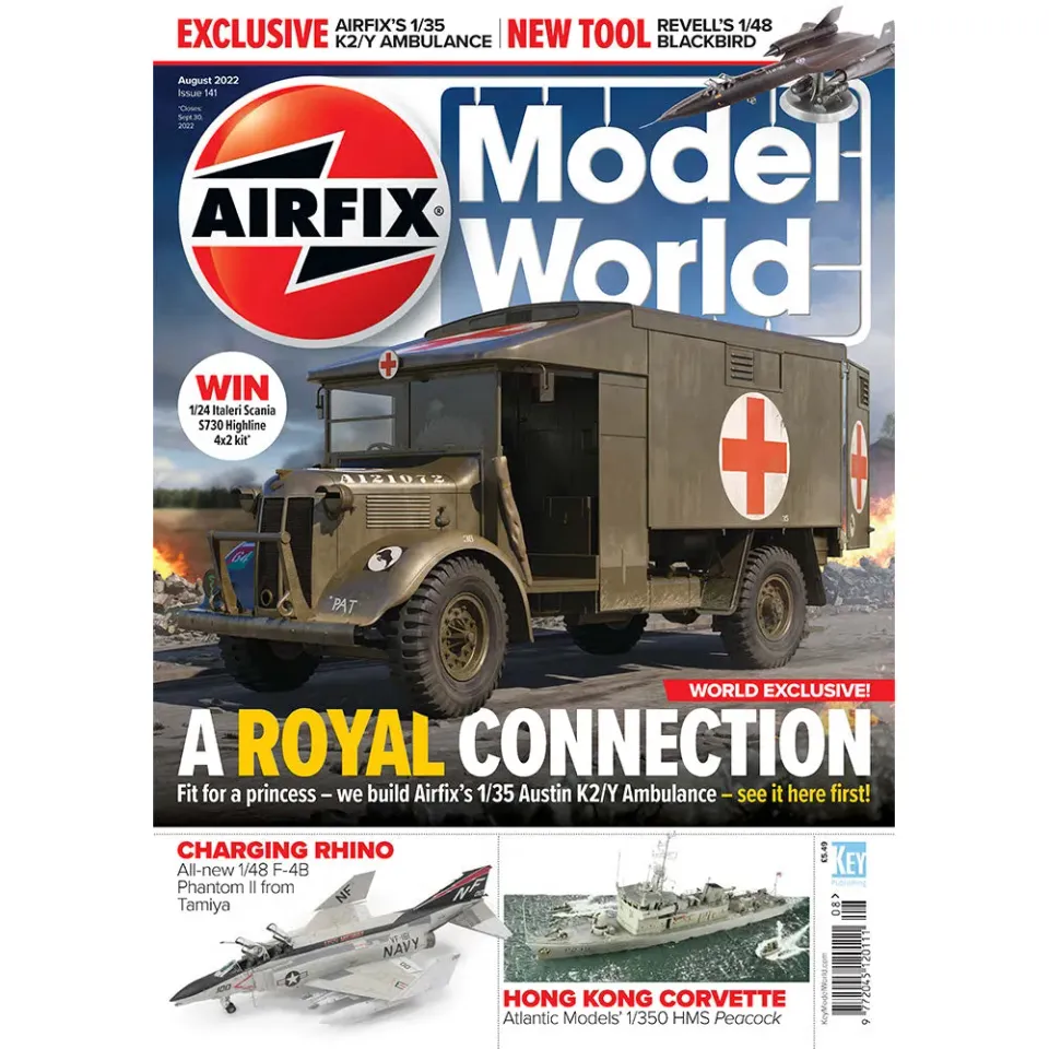 Airfix Model World augusti 2022 lösnummer byggtidning