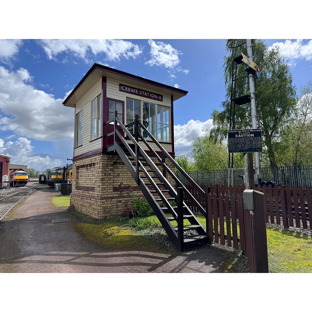 PJM Models Crewe North A signalbox byggsats OO